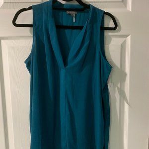 NWOT Vince Camuto sleeveless blouse M - teal